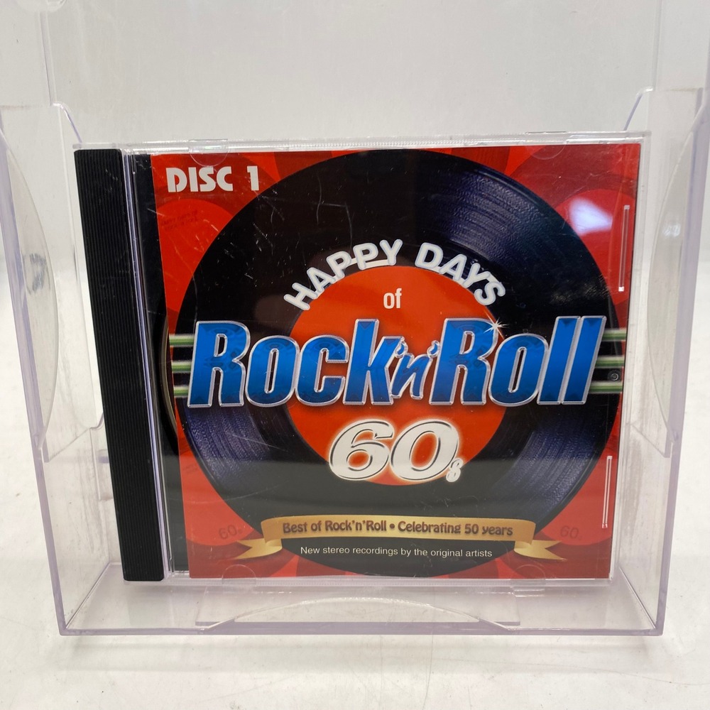 Happy Days of Rock n Roll 60s Disc 1 Best of Rock n Roll CD Madacy ARR2‎ 50129